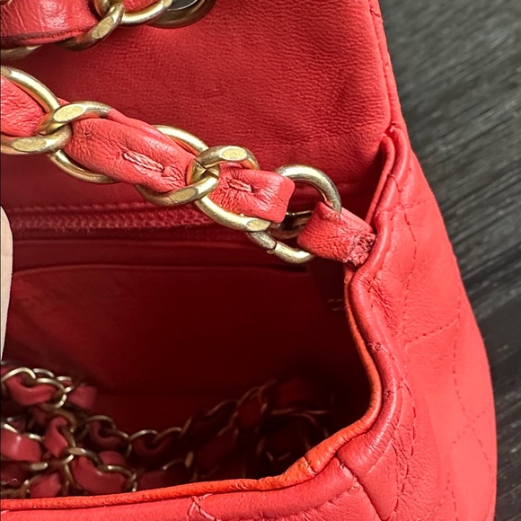 CHANEL Red Rectangular Mini - Picture 16 of 17